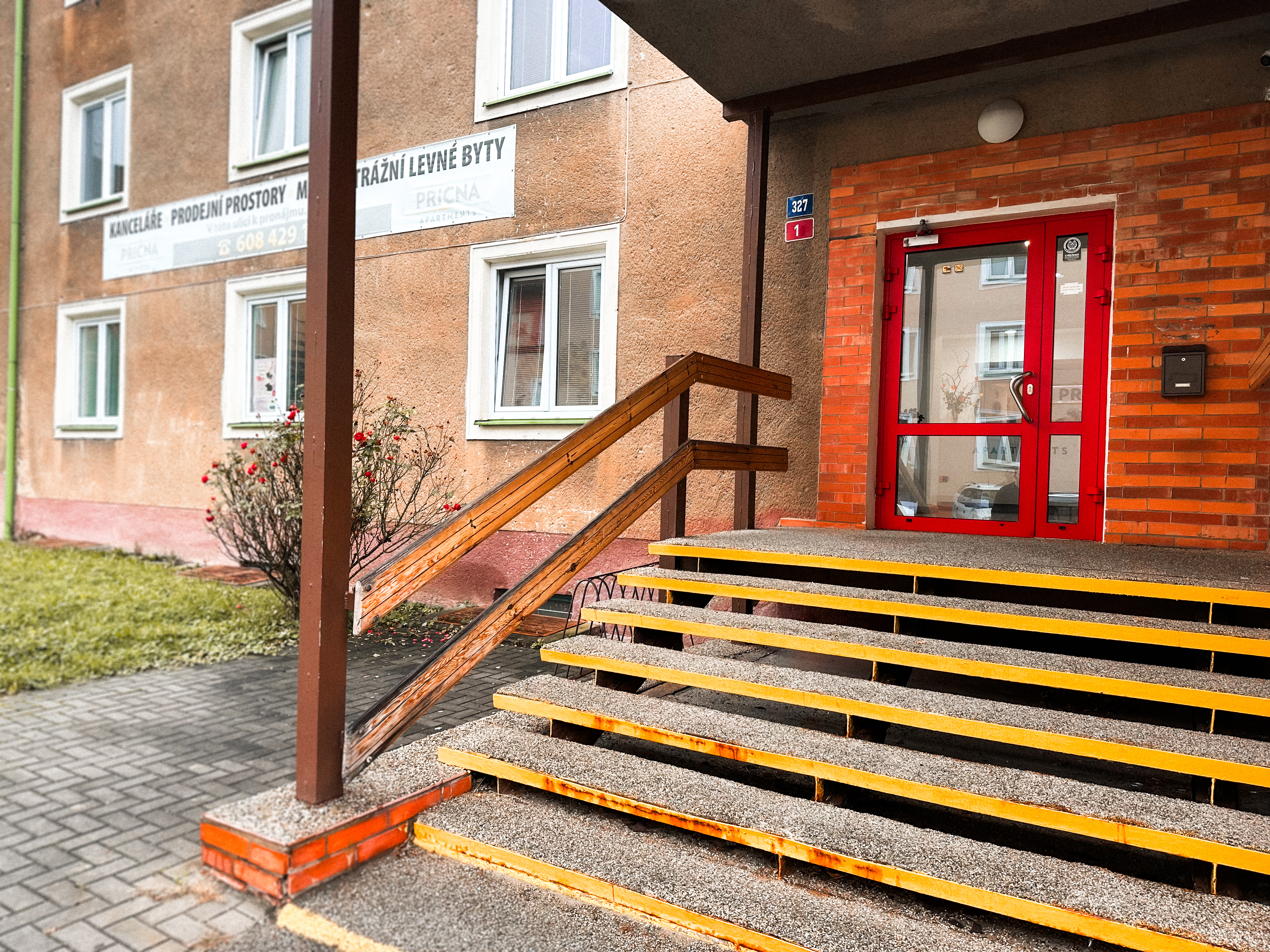 Budova Příčná 1 - pohled 1